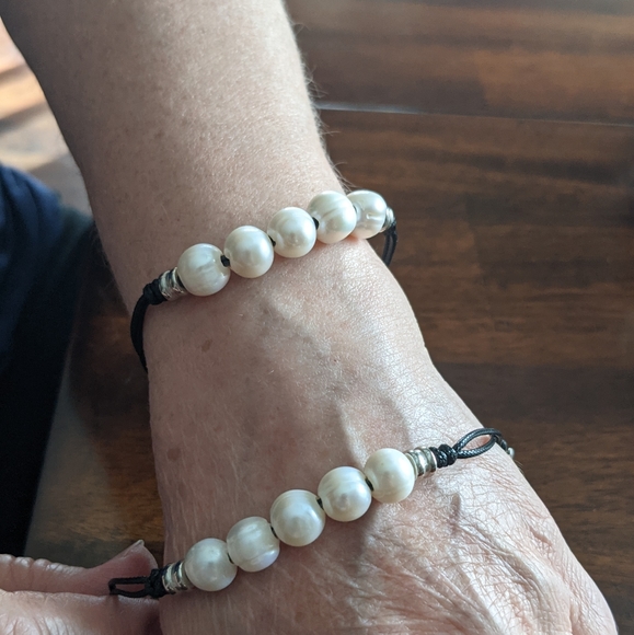 Freshwater pearl bracelet - Picture 5 of 7